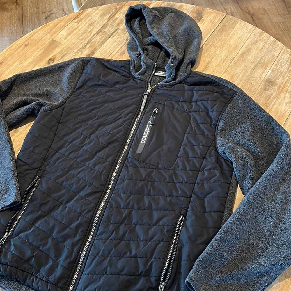 New Balance black jacket, medium